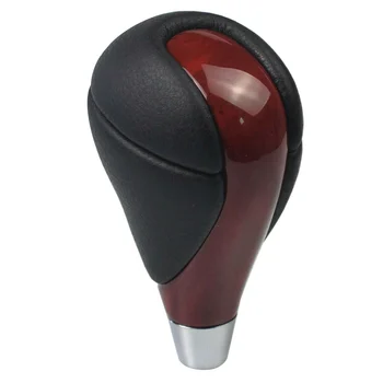 Красная кожаная ручка переключения передач автоматической коробки передач для ES IS RX GS Gear Head Высокое качество