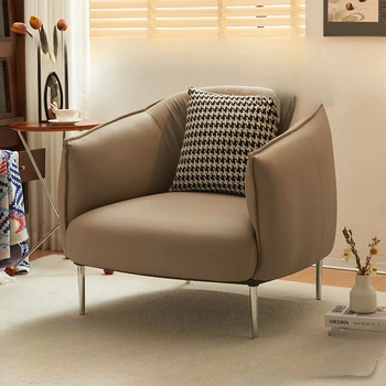Ленивый Одноместный Уникальные стулья для гостиной Расслабляющее украшение столовой Стулья для гостиной Офисный Meuble Салон Домашняя мебель RR50LC