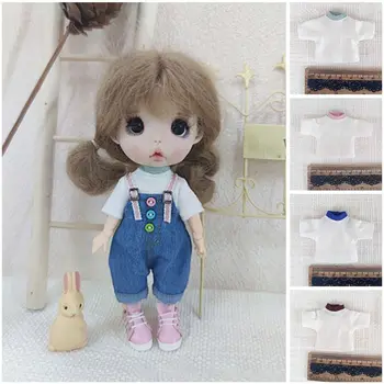Модные подарочные игрушки Аксессуары для Obitsu11 Кукла Одежда Мода Комбинезон Джинсовые Брюки Брюки Футболка Костюмы