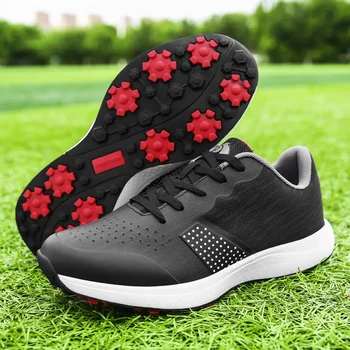 Мужская обувь для гольфа Профессиональная легкая обувь для гольфа На открытом воздухе Спортивные кроссовки для гольфа Спортивные кроссовки