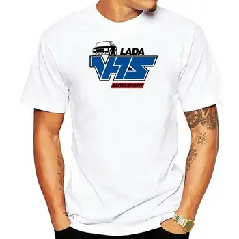 Мужские футболки в винтажном стиле с коротким рукавом Lada VFTS Autosport Rally Белая или серая футболка wrc мужские черные топы футболка унисекс