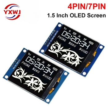 НОВЫЙ 1,5-дюймовый модуль экрана OLED Shield 128x128 для Raspberry Pi для STM32 для Arduino