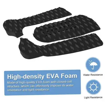  Накладки для досок для серфинга 3 шт./комплект Прочное тонкое качество изготовления EVA Противоскользящие подушки для досок для серфинга Принадлежности для досок для серфинга