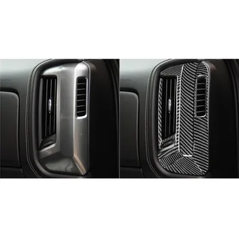 Наклейка на автомобильные аксессуары для Chevrolet Thorold 1500GMC Sierra 1500 2014-2018 Приборная панель Вентиляционное отверстие Декоративная отделка Внутренняя отделка Молдинг