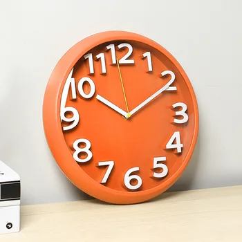 Настенные часы с автоматической установкой времени без перфораторов для домашней гостиной настенные часы модные часы