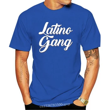 Новые мужчины Смешная футболка Модная футболка Латиноамериканская банда Женская футболка
