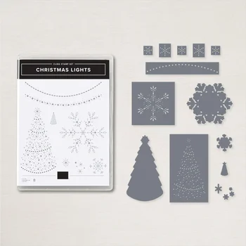 Новые рождественские снежинки, деревья, мишура, металлические режущие штампы, наборы и прозрачные марки для DIY фестивальной бумажной поздравительной открытки 2022