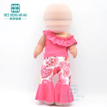 Одежда для кукол Блестящая юбка, брюки-клеш для 43 см игрушка новорожденная кукла малыш 18-дюймовая американская кукла OG Подарок для девочки