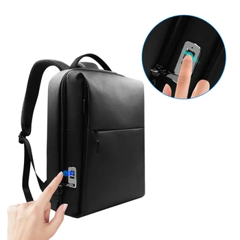  Отпечаток пальца Мужской рюкзак Бизнес-рюкзак для ноутбука Противоугонный Мужские дорожные сумки большой емкости Новый