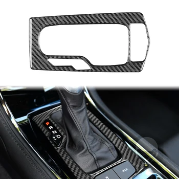 Панель переключения передач Декоративные наклейки для Cadillac ATS 2014 2015 2016 2017 2018 2019 Аксессуары для интерьера автомобиля Углеродное волокно