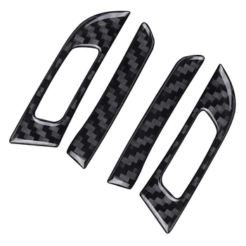 Переднее боковое вентиляционное отверстие из углеродного волокна Отделка рамы Отделка крышки для BMW 3 серии F30 F32 F34 2013-2019