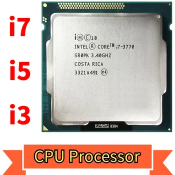 Подержанный Intel Core i7 3770k 3,4 ГГц 8M 5,0 ГТ/с LGA 1155 i5 - 2300 2500 K 3570 4430 4590 3470 3770 SR0PK Процессор для настольных ПК