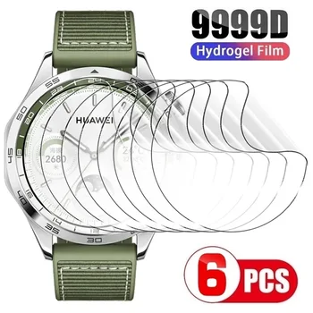 Полноэкранная защитная пленка для Huawei Watch GT4 GT3 GT2 GT 4 3 2 46MM 42MM Защитная пленка для Huawei Watch GT4 GT3 GT2 Гидрогелевая пленка