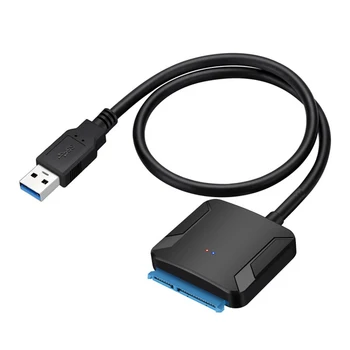 Простой кабель для жесткого диска USB - SATA 5 Гбит/с USB 3.0 - SATA 2.5 / 3.5 Жесткий диск для чтения IPFS Кабель адаптера IPFS