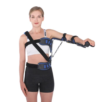  Регулируемый плечевой сустав Фиксированная поддержка Перелом плечевой кости Кронштейн Ремень для рук Ортез для отведения плеча