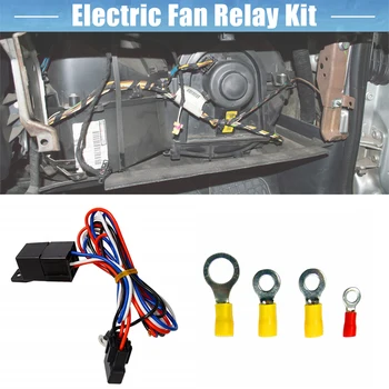  Реле автомобильного электрического вентилятора Вкл Выкл Управление термостатом Профессиональный аксессуар