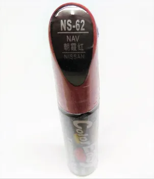 Ручка для ремонта царапин автомобиля, ручка для автокраски темно-красная для Nissan T70 T70X, ручка для покраски автомобиля