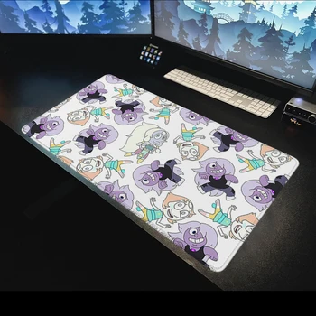 Симпатичный аниме Коврик для мыши Офисный компьютерный стол Коврик для мыши Коврик для клавиатуры Геймер Коврик для клавиатуры Прошитый край Коврик для мыши Шкаф для ПК Игровой аксессуар