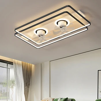 Современный декор hogar moderno светильники для гостиной Потолочный вентилятор светильник умные лампары Потолочные вентиляторы с подсветкой Украшение дома