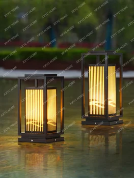 Солнечная газонная лампа Садовая лампа Водонепроницаемый бытовой торшер