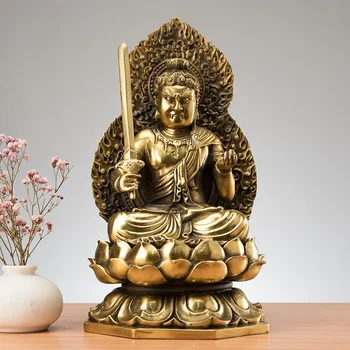 Специальное предложение Высококачественная медная статуя Будды изгонять злых духов Экзорцизм Акаланатха БУДОНГ Главная Защита семьи Талисман