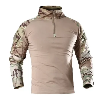 Спортивная одежда Униформа Военная армия Рукава Рубашки Боевая подготовка Мужская для тактической рубашки Длинная рыбалка Мужчины