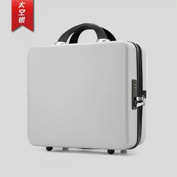 Сумка для ноутбука 16-дюймовый чемодан женский кодовый замок большой емкости 14-дюймовый 12-дюймовый чехол для хранения макияжа портативный