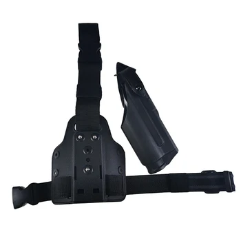 Тактическая кобура для подвешивания ног, подходящая для Glock 17 18 19 22 23 31 32 Заряжаемый фонарь для оружия