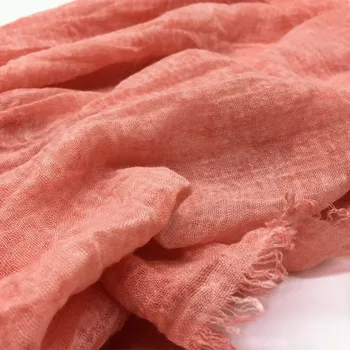  Трансграничный женский шарф из хлопка чистого цвета с четырьмя сторонами с раздельным разделом может быть закрытым носком шаль One Piece Дропшиппинг