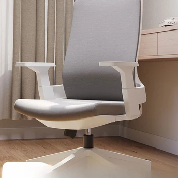 Удобное офисное кресло, эргономичное компьютерное кресло, домашняя спинка, защита талии, вращающееся кресло в общежитии,