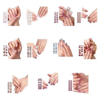 Удобные и прочные гелевые наклейки Искусство ногтей для занятых женщин и студентов Дропшиппинг