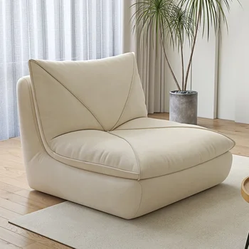 Уютный ленивый диван с высокой спинкой Мягкая скандинавская шерсть Белые пуховики Диваны для гостиной Кресло Современный плюшевый диван Sofy do Salonu