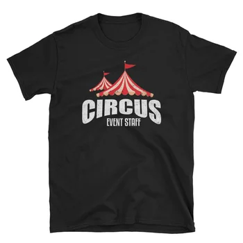 Цирковая футболка День рождения Мероприятие Палатка персонала Тематический карнавал