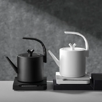 Электрический чайник 304 из нержавеющей стали Умный сверхбыстро кипящий чайник с горячей водой для кухни Интеллектуальный чайник 1 л