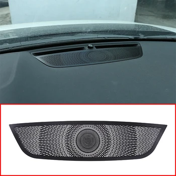  алюминиевый сплав черный автомобильный динамик приборной панели наклейка для Land Rover Discovery Sport 2020 Аксессуары для автостайлинга
