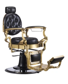 горячая распродажа новый стиль антикварная дешевая мебель для салона золото классическое винтажное парикмахерское кресло