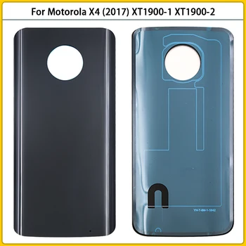для Motorola Moto X4 (2017) XT1900-1 XT1900-2 XT1900-4 Крышка аккумуляторного отсека X4 Крышка задней двери 3D Стеклянная панель Корпус Корпус Замена