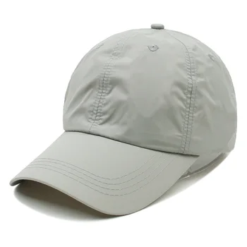  защита от ультрафиолета бейсболки мужские дышащие летние козырьки солнцезащитные шляпы на открытом воздухе быстросохнущие спортивные кепки для бега мода просто