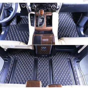 кожаные автомобильные коврики для toyota alphard Vellfire 2020 2019 2018 2017 2016 2021 коврик ковровый грузовой багажник аксессуары 30 2022 2023