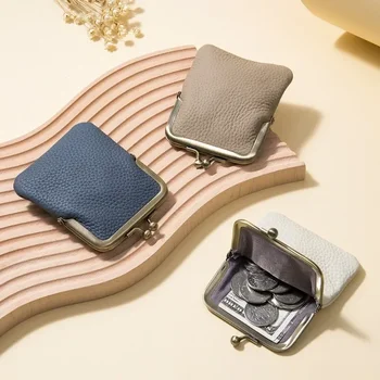  кожаный мини-кошелек маленькие женщины новая европейская и американская мода для хранения монет сумка для карт сумка портативная сумка для губной помады
