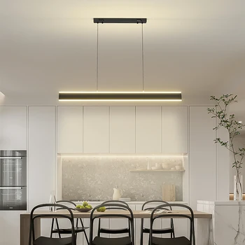 современный светодиодный подвесной светильник минимализм подвесной светильник для обеденного стола, ресторана, кафе, бара, гостиной, домашнего декора, внутреннего освещения