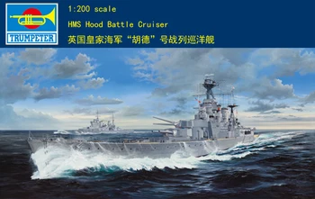 трубач 03710 1/200 HMS HOOD BATTLE CRUISER комплект модели корабля 2020