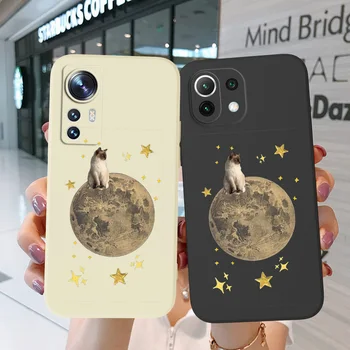 чехол для телефона для Xiaomi Redmi Note 12 4G PRO Plus 5G Discovery TURBO Stars and Cats
